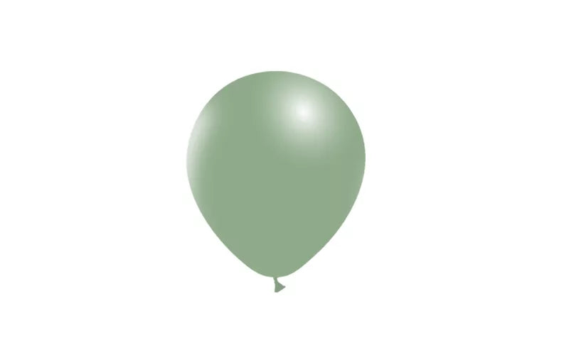 Ballons verts Vintage 14cm 100pcs