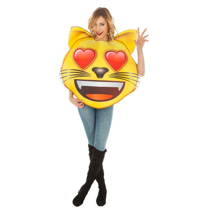 Costume Emoji Cat Heart