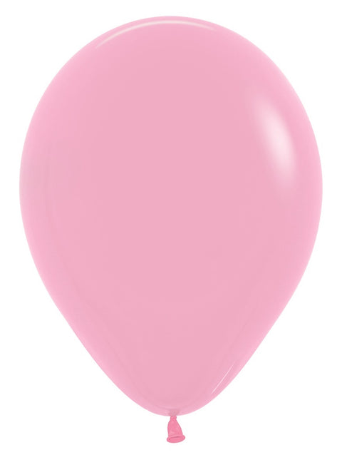 Ballons de baudruche roses 30cm 12pcs