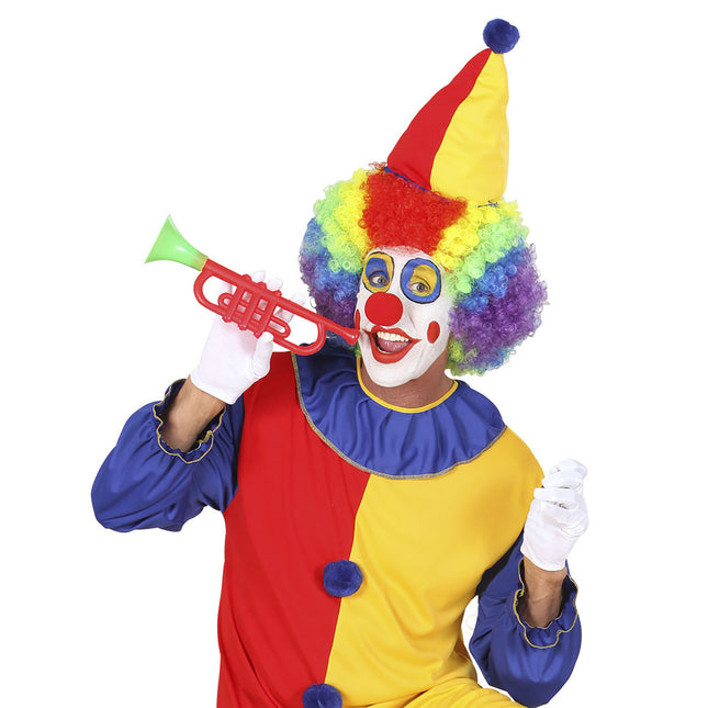 Clown fausse trompette