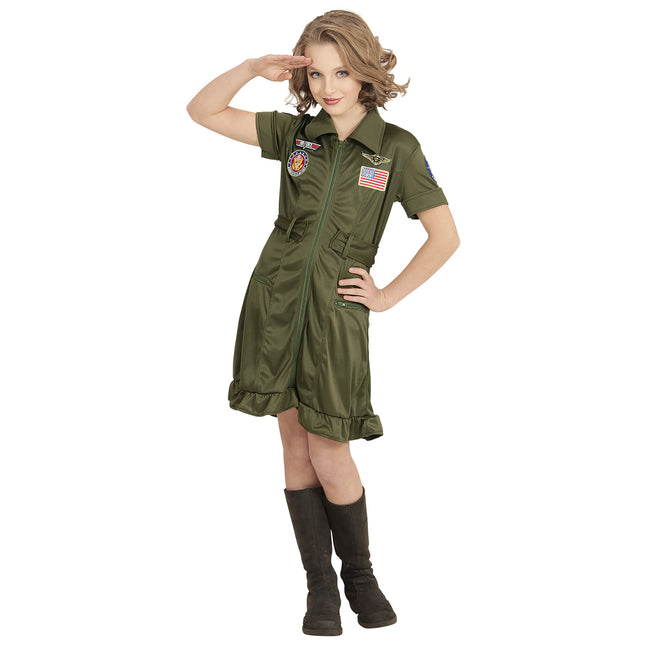 Robe pilote Green Girl