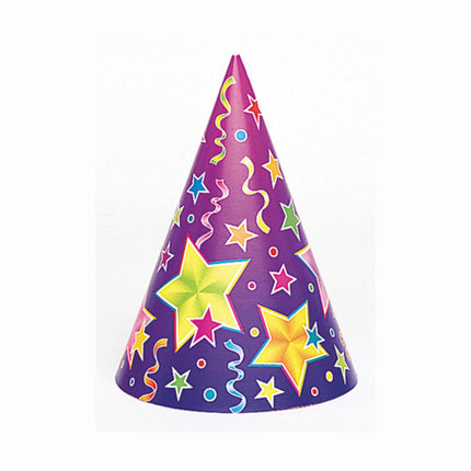 Chapeaux de fête Assortis 17.8cm 6pcs