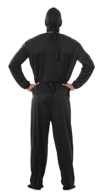 Costume de Ninja Homme Noir L