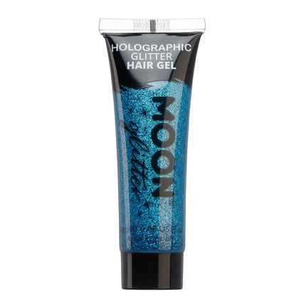 Moon Glitter Gel capillaire à paillettes holographiques bleu 20ml