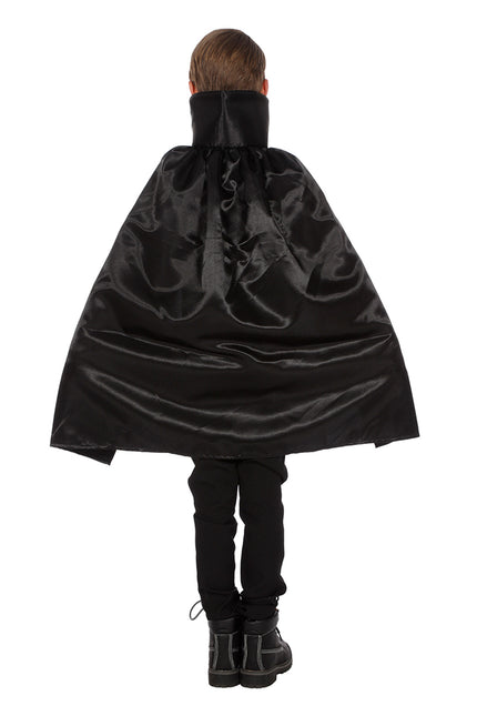 Cape d'Halloween Noir Enfant Dracula