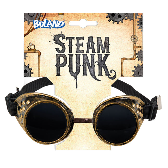 Lunettes noires Steampunk