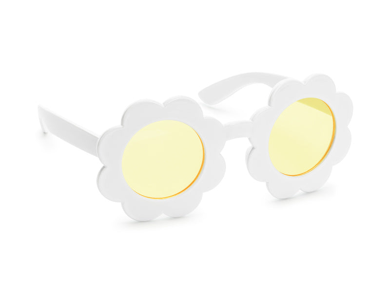 Lunettes de soleil en forme de fleur