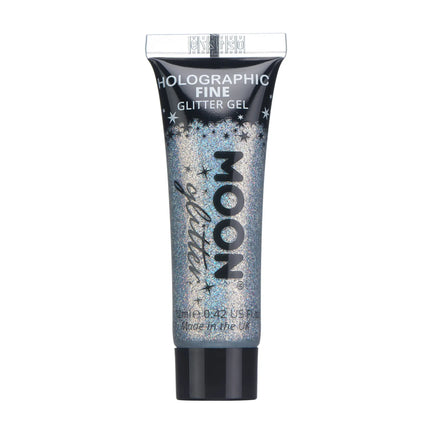 Moon Glitter Gel pailleté fin holographique argenté 12ml