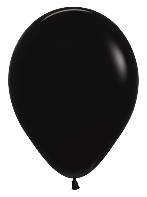 Ballons de baudruche noirs 30cm 50pcs