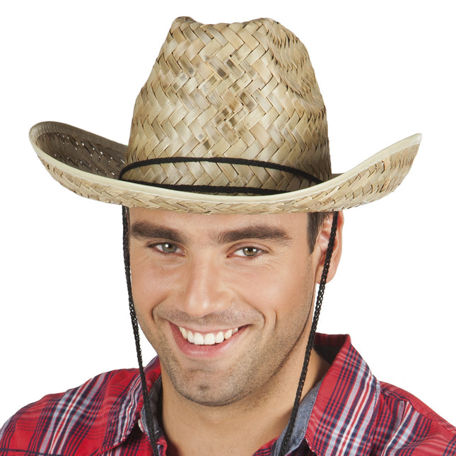 Chapeau de cow-boy Paille