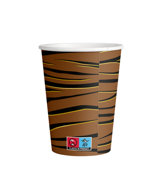 Tasses à tigre 250ml 8pcs