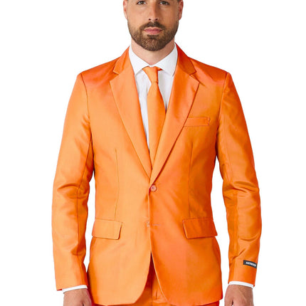 Costume orange hommes Suitmeister