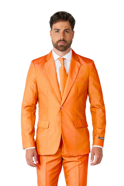 Costume orange hommes Suitmeister