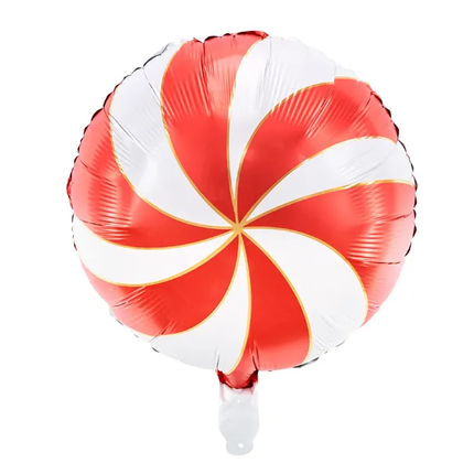 Ballon à l'hélium rouge bonbon vide 35cm