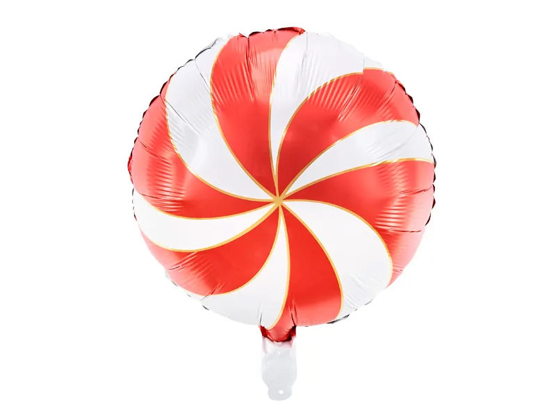 Ballon à l'hélium rouge bonbon vide 35cm