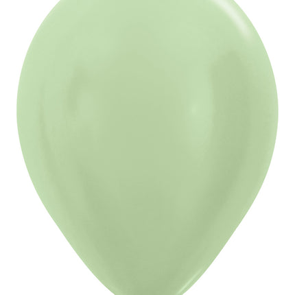 Ballons satin Vert 30cm 50pcs