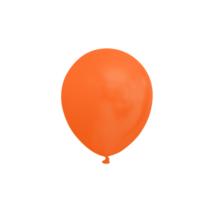 Ballons de baudruche orange 13cm 100pcs