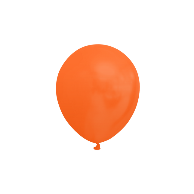 Ballons de baudruche orange 13cm 100pcs