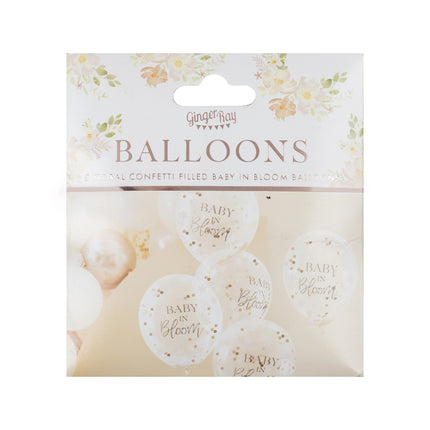 Ballons Baby In Bloom 30cm 5pcs