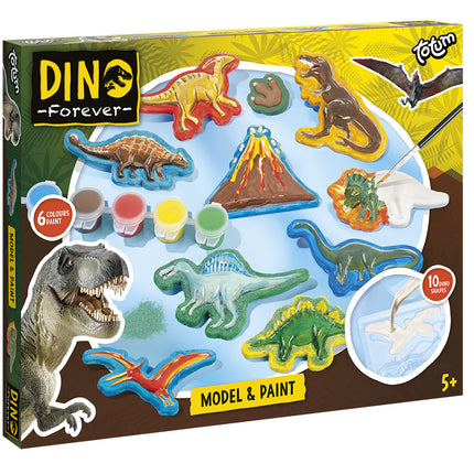 Set de peinture pour dinosaures