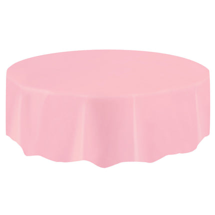 Nappe rose clair ronde 2.13m