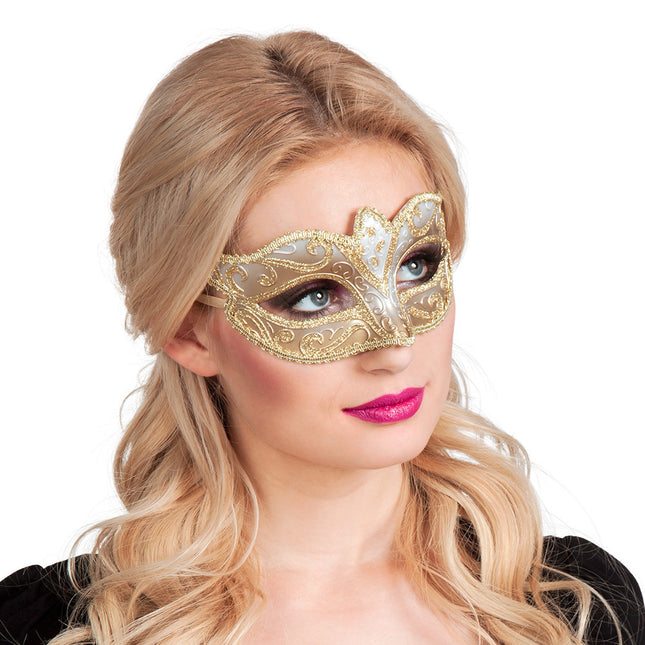 Masque pour les yeux Venise Felina Gold