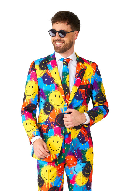 Smiley Drip Suit Men OppoSuits