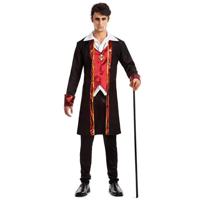 Costume d'Halloween Homme Vampire 2 pièces