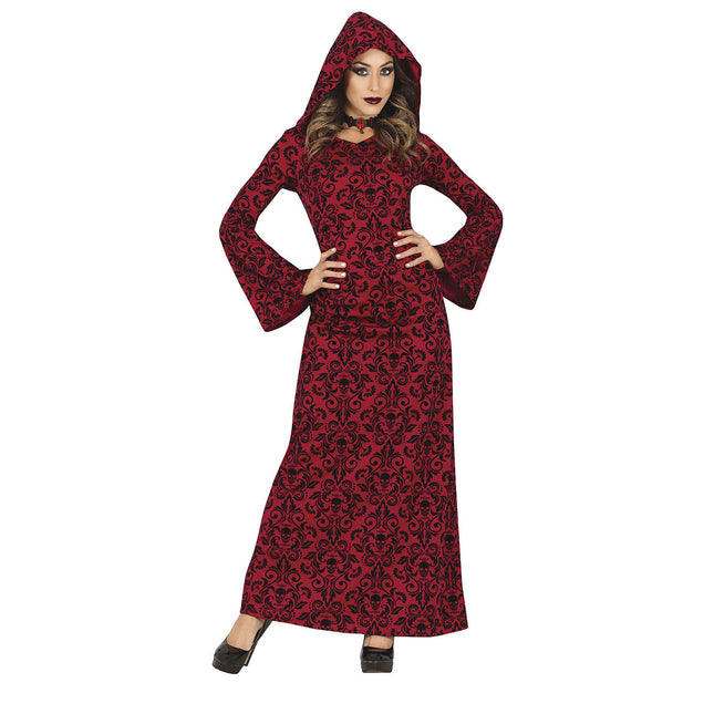 Robe de sorcière Dames rouge