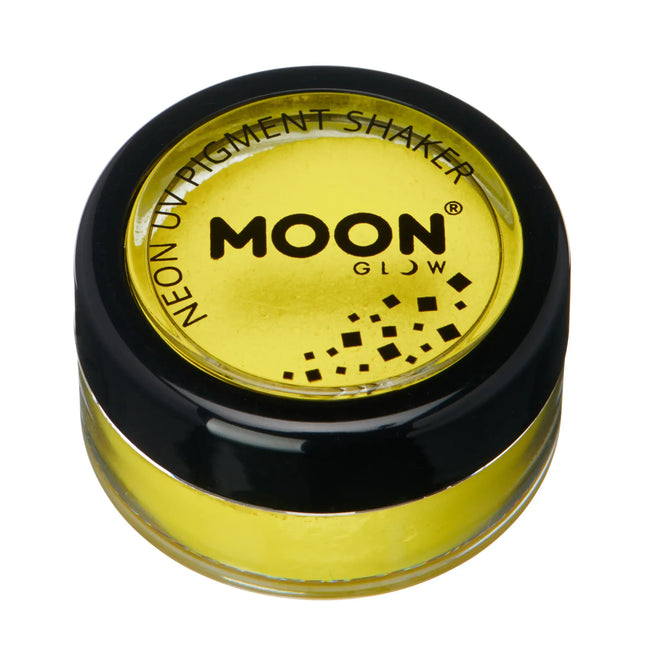 Moon Glow Neon UV Pigment Shakers Jaune intense 5g