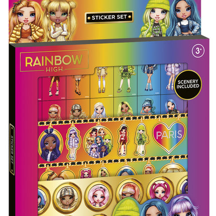 Jeu d'autocollants Rainbow High