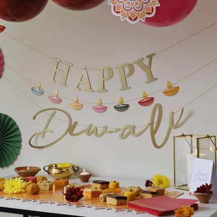 Guirlande de lettres Diwali 1.5m