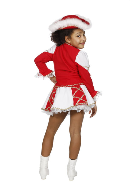 Costume de majorette Fille rouge