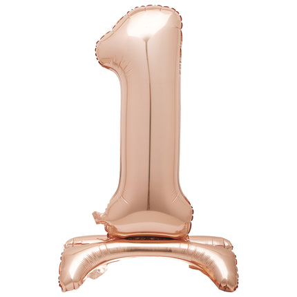 Ballon de baudruche Figure 1 Rose Gold Standard 76cm