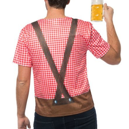 T-Shirt Lederhosen Hommes