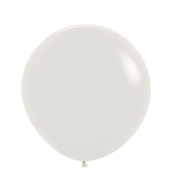 Ballons Pastel Crépuscule Crème 61cm 10pcs