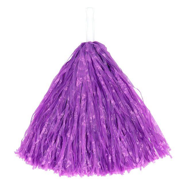 Pompom violet 34cm