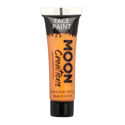 Moon Creations Peinture pour le visage Orange 12ml