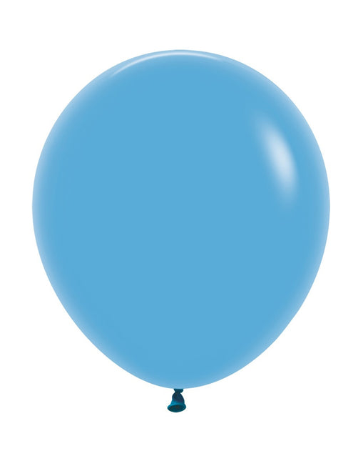 Ballons de baudruche bleu 45cm 25pcs