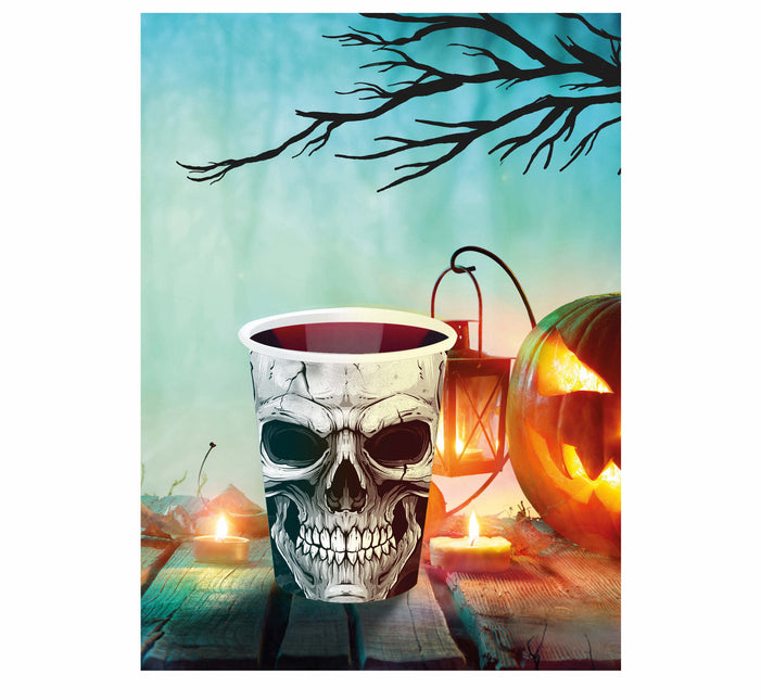 Tasses d'Halloween Squelette 240ml