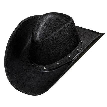 Chapeau de cow-boy noir