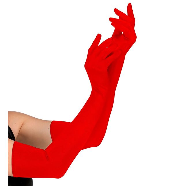 Gants rouges Lycra