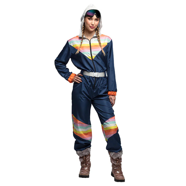 Combinaison de ski colorée pour dames