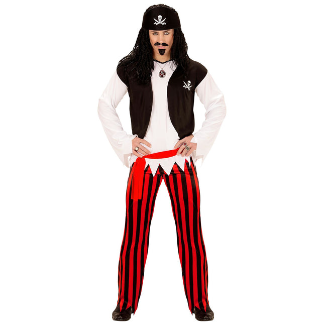 Costume de pirate Homme 4 pièces