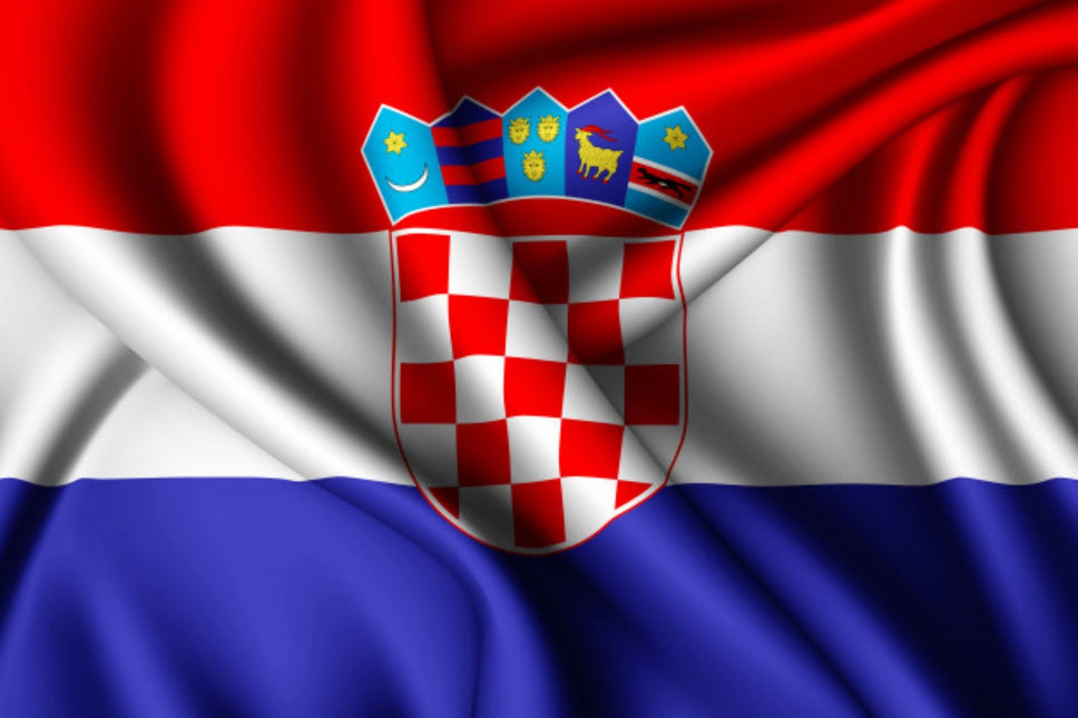 Drapeau Croatie 150cm