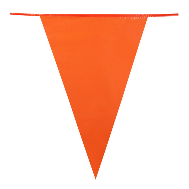 Ligne de drapeau orange 25m
