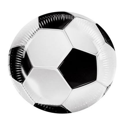 Panneaux de football en papier 23cm 10pcs