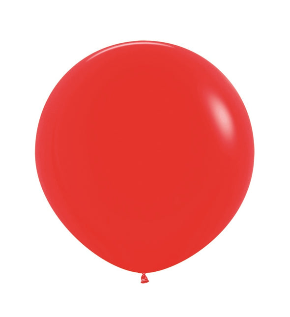 Ballons de baudruche rouge 61cm 10pcs