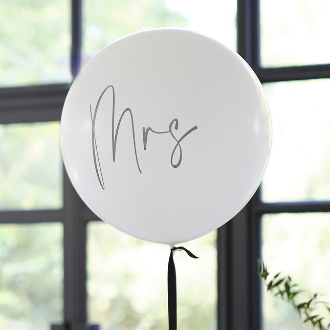 Ballon de mariage Mme 91cm