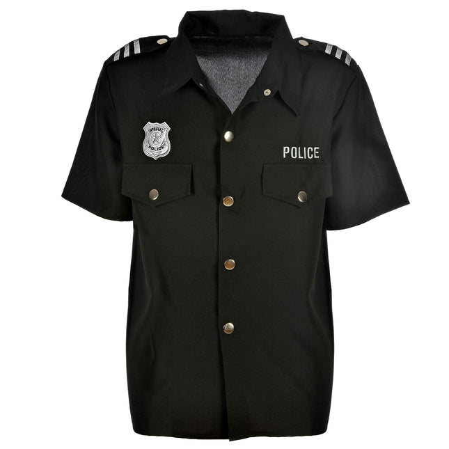 Blouse de police Hommes noirs